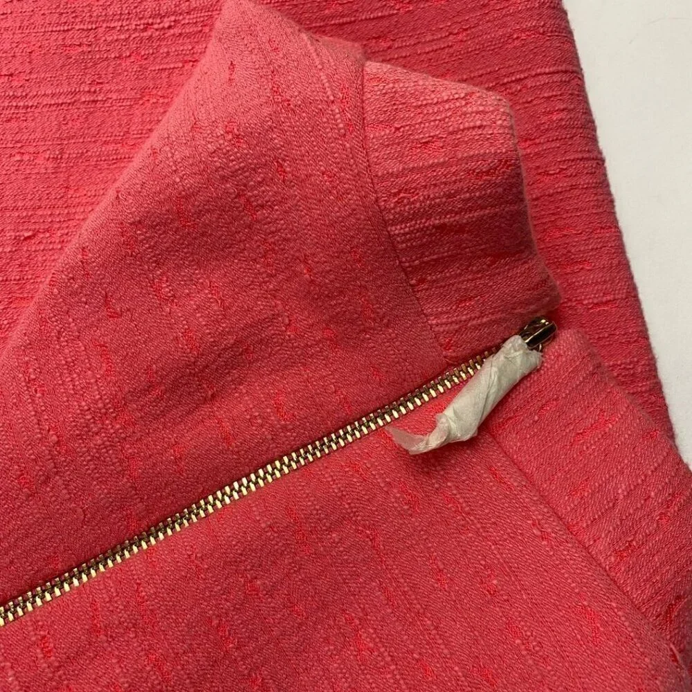 KATE SPADE NWT Gwendolyn Havana Coral Pink Dress Size 2